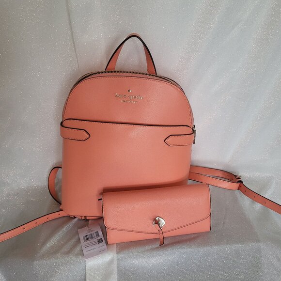 Kate Spade Melon Ball Dome Backpack with Wallet - Picture 1 of 7